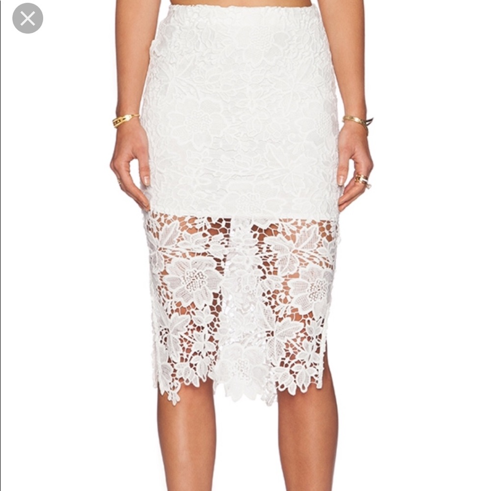 WYLDR Deal Breaker Lace Skirt